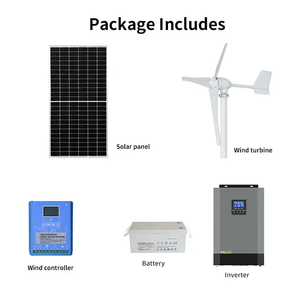 Éolienne 2000W à puissance réelle 48V 96V 120V 220V tension 2KW éoliennes avec pales en PRF de 1530mm de long pour usage domestique avec CE - Product Image 3