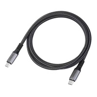 Just Link USB C Thunderbolt 3 Type C Câble USB4 Gen3 PD 3.0 40Gbps Transfert de données 100W 5K Câble USB-C pour M1 Macbook iPad Pro