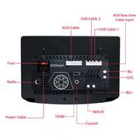 Reproductor de DVD con Pantalla de Radio de 11.5 Pulgadas, Snapdragon 665 para Ford Raptor F150 2009-2012, CarPlay, QLED 2K, 4+64GB, DSP, Navegación Vertical