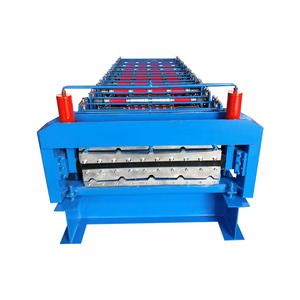 Tự động kim loại tráng men ngói sản xuất máy móc, tôn tấm mái cán tạo thành máy - Product Image 4