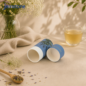 Tubo de Embalaje de Cartón Redondo Reciclable con Logotipo Personalizado para Té de Hierbas, Café en Grano y Polvo - Product Image 3