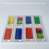 Microscopic Biological Section 12 Kinds of Children Popular Science Education Prepared Microscope Slide