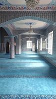 Tapis de prière islamique de luxe en velours tufté épais et doux, design personnalisé, lavable, pour mosquée, vente en gros OEM