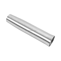 Support de canne à pêche en alliage d'aluminium brossé, à souder, pour quincaillerie marine