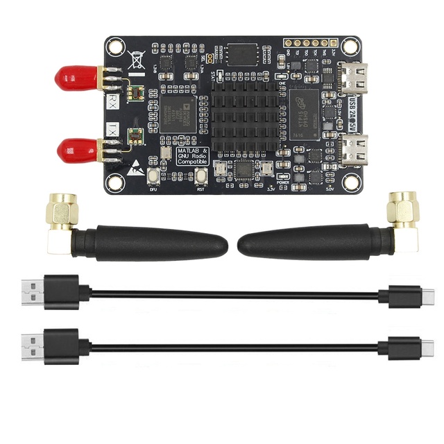 PlutoSDR Software Defined Radio Development Board ZYNQ7010 AD9363 Frequency 70MHz-6GHz Compatible with MATLAB & GNU Radio