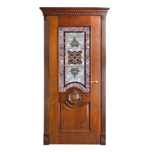 Nuevo diseño, buena calidad, diseños modernos Premium, aplicaciones exteriores interiores elegantes, puerta de madera - Product Image 3