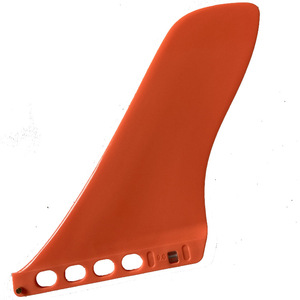 Aileron de surf simple en PVC 8.0 orange pour Surf Sup Ocean Waters - Product Image 1