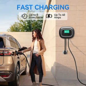 Khons 11KW 16A Station de charge murale triphasé<span class=keywords><strong>e</strong></span> EV Type 2 IEC62196 4G OCPP1.6 WIFI RFID Card <span class=keywords><strong>Wallbox</strong></span> EV Charger - Product Image 2