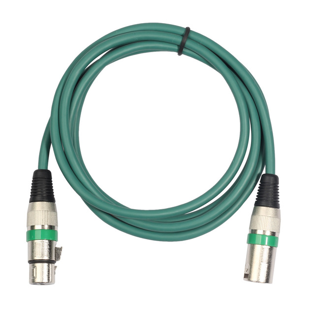OEM ODM Color Xlr Microphone Cable Nickel Plated Xlr Connector Balanced Microphone Cable Mic 3 Pin Xlr Cable Male to Female