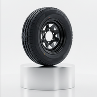 Roues de remorque en acier Jingu en gros, 13'', 14'', 15'', 16'', haute capacité de charge, certifiées DOT/TUV/CE/BUREAU VERITAS, PCD 114,3 mm, ET 0 mm