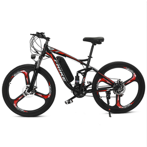 Factory Bestseller Mountain Bike Front Suspension Softail Removable Lithium 21 Speed Disc Adult E-Bike Central QQ-8809 21-Speed - Product Image 2