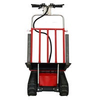 Chariot électrique rechargeable pour monter les escaliers, chariot pliable à chenilles pour transporter des marchandises en haut et en bas des escaliers