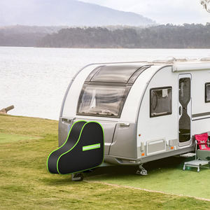 Convient pour le camping-car et la <span class=keywords><strong>caravane</strong></span> Couverture universelle d'attelage de <span class=keywords><strong>caravane</strong></span> étanche avec sangle réfléchissante - Product Image 6