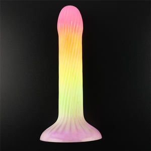 Dildo silikon bergaris Dildo Penis silikon Dildo cangkir hisap nyaman <span class=keywords><strong>Stimulator</strong></span> Anal lembut dengan cangkir hisap mainan Sax untuk wanita pria - Product Image 6