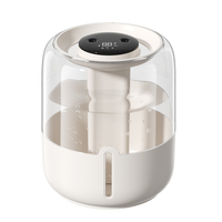Nouvel humidificateur ultrasonique USB 6,8 L avec double pulvérisation, aromathérapie, affichage LED de l'humidité et veilleuse pour la maison, le bureau et les dortoirs