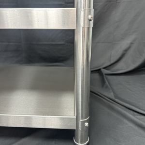 VICTORY Heavy-Duty Stainless Steel Coaming Table round Leg workbench Catering <b>Equipment</b> for Hotels & Restaurants supplies - Product Image 4