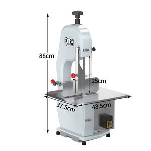 Scie à os Machine bouchers automatique 1500W Machine de découpe de viande commerciale scie à ruban électrique pour le traitement des os de chèvre de boeuf - Product Image 6