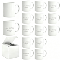 Mug de sublimation 11 oz, mug personnalisé, tasse vierge pour transfert thermique, cadeau souvenir d'entreprise