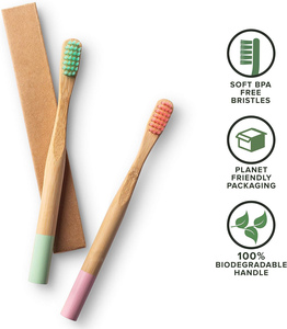 แปรงสีฟันขนนุ่มแบบเป็นมิตรต่อสิ่งแวดล้อม พร้อมกล่อง (แบบใช้แล้วทิ้ง) - Product Image 3