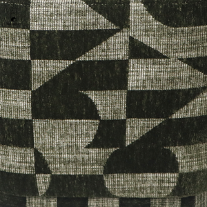 Wholesale Abstract Jacquard Chenille <strong>Fabric</strong> Square Pouf Ottoman Cube Stool Modern Living Room Accent Foot Stool Decorative Bench - Product Image 6
