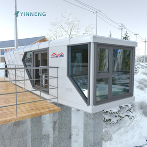 Villa de luxe préfabriquée à structure en acier, installation rapide et extensible, capsule spatiale, maison conteneur préfabriquée - Product Image 2