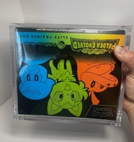 Vitrine moderne en acrylique de 5 mm d'épaisseur, résistante aux UV, pour l'affichage et le stockage des boîtes Elite Trainer Box (ETB)