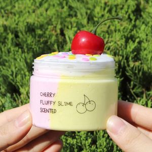 Wholesale Playdough & <b>Slime</b> Toys Strong Stretching Cherry Fruit Fluffy <b>Slime</b> Clay Plastic Educational Toy for Christmas Gift - Product Image 4