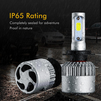 Precio de Fábrica, Faro LED COB de Aluminio Blanco Frío de 36 W, 9005, 9006, H4, H11, H7, S2