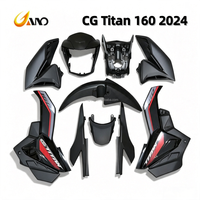 Kit complet de carénage en plastique WANOU CG 160 Titan 2024, accessoires pour moto