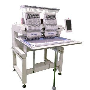 1200 RPM High Speed Two Head <b>Sewing</b> Machinery Single Head Programmable Embroidery <b>Machine</b> <b>for</b> Cap Shirt - Product Image 3