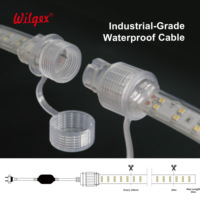 Bande lumineuse LED étanche IP65 40m, double rangée, haute luminosité 180 LED/m, fil de cuivre étamé, résistante aux pulvérisations de sel, 5 ans