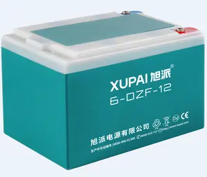 XUPAI 品牌 6-DZF-12 铅酸电池电动自行车免维护