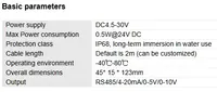 Capteur de sol Modbus RS485 7-en-1 : mesure l'humidité du sol, la température, l'humidité relative, l'EC, le pH, le NPK, pour utilisation en extérieur
