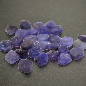 Wholesale Natural Rough Tanzanite Crystal Stones | Raw <b>Blue</b> Violet Gemstone Nuggets for Jewelry Making, Wire Wrapping & Gem Cutt - Product Image 2