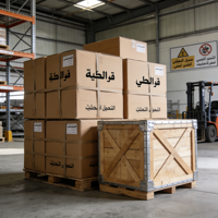 Expédition rapide DHL de Chine vers l'Arabie Saoudite, agents de fret aérien, livraison DDP porte à porte à Riyad et Djeddah