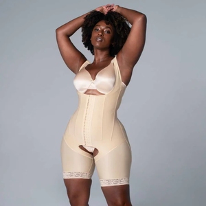 Sous-vêtements féminins à haute élasticité pour <span class=keywords><strong>femmes</strong></span> Body shapewear complet pour la taille et le lève-fesses - Product Image 4