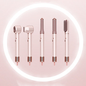 Secador de Pelo 5 en 1 de 1600W de Alta Velocidad, Inalámbrico, con Motor DC, Iones Negativos, Temperatura Constante, Portátil, Rotatorio, para el Hogar - Product Image 3