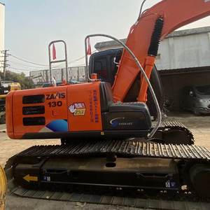 Excavatrice sur chenilles d'occasion de 13 tonnes Hitachizx130-5a, mini pelle Hitachi d'occasion d'origine japonaise Hitachi Zx120 Zx130 à vendre - Product Image 1