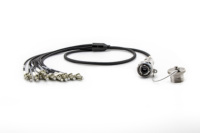 Connecteur à 12 Cœurs pour Station de Base 5G Extérieure, Prise Fibre Optique J599 D38999, Câble RRU BBU CPRI, Composant Fibre Optique