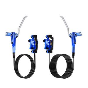 Frein à disque hydraulique intégré super léger BOLANY pour VTT, frein à huile à double piston, étrier hydraulique intégré, dissipation <span class=keywords><strong>de</strong></span> chaleur, plaquettes <span class=keywords><strong>de</strong></span> frein - Product Image 3