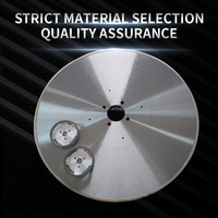 Lame de scie circulaire, grand couteau rotatif de 610mm, lame de paillettes circulaire pour tissu rond, couteau de Machine à découper le papier, lame de scie circulaire Hss