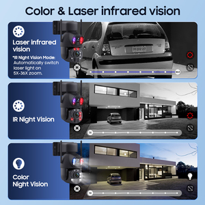 Regis 30W 6MP 24/7 aov UBOX điện dài năng lượng mặt trời IP CCTV <span class=keywords><strong>Camera</strong></span> An Ninh 36x Zoom quang học ống kính kép Wifi 4G Sim Thẻ CMOS ngoài trời - Product Image 5