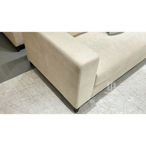 China Supplier High Quality White Fabric Rectangular Sectional Latest <b>Living</b> <b>Room</b> Modular Sleep <b>Sofas</b> 01 High Quality White - Product Image 4