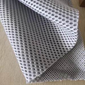 Çin tekstil 100% polyester sandviç hava mesh kumaş çözgü örgü kumaş için ayakkabı çanta vb