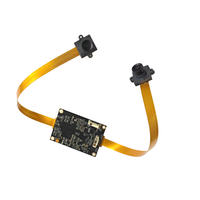 Module de caméra de collecte de données avec horodatage, caméra stéréo 3D FPGA 1080P IMU VR à double objectif USB3.0 avec synchronisation des images