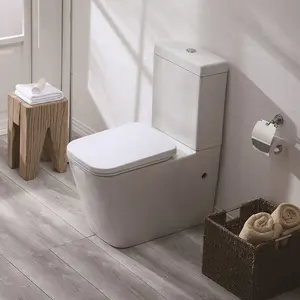 ANBI New Design Modern Sanitary Ware Bathroom Two Piece Ceramic Bathroom Toilets With CE Certificate