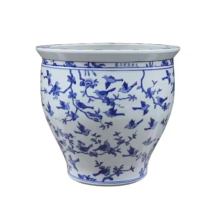 Blue and White---B