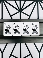 Ensemble de tuiles de mahjong américaines de luxe, 160 pièces, 2 couches, en acrylique gravé, design Art Déco, pour les soirées de jeu, cadeaux