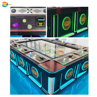 Machine d'arcade de pêche à monnayeur en gros, équipement de jeu de compétences multijoueur pour centres de divertissement pour adultes