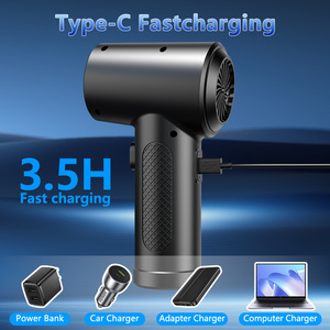 Portable 51000 tr/min ventilateur électrique portable 3 vitesses régulation de vitesse Turbo ventilateur haute qualité 7.0Kpa petit ventilateur - Product Image 5